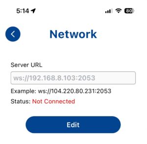 Pathfinder Sailing Network Settings