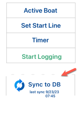 Pathfinder Sailing - sync to db