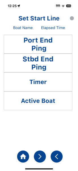 Pathfinder Sailing Set Starting Line