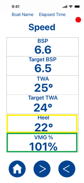 Pathfinder Sailing - Speed screen portrait