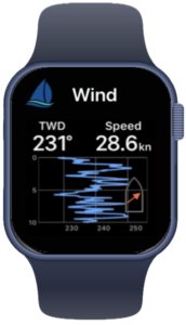 Pathfinder Sailing - Apple Watch Wind screen