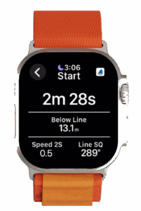 Pathfinder Sailing for Apple Watch - Start scree