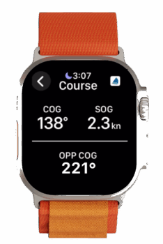Pathfinder Sailing Watch Course screen Plus Pathfinder Sailing Watch Course screen Plus
