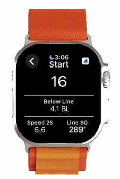 Pathfinder Sailing Watch Start screen Pathfinder Sailing Watch Start screen