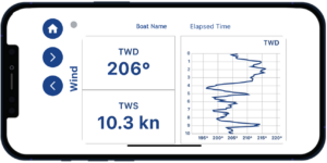 Pathfinder - Wind Trend screen Pathfinder - Wind Trend screen