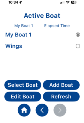 My Boats 2 Pathfinder Sailing - Active Boat list