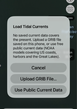 Pathfinder Load Tidal Currents GRIB