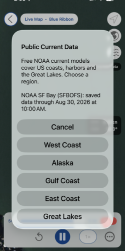 Pathfinder Sailing - Select a NOAA Current Region