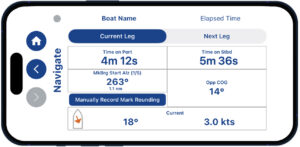 Pathfinder Sailing - Navigate screen landscape