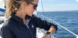 Sailing-Lifestyle-image-woman-crop-round Pathfinder Sailing app on Apple watch